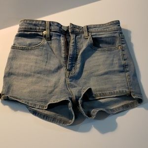 Anthropologie BDG high rise denim shorts